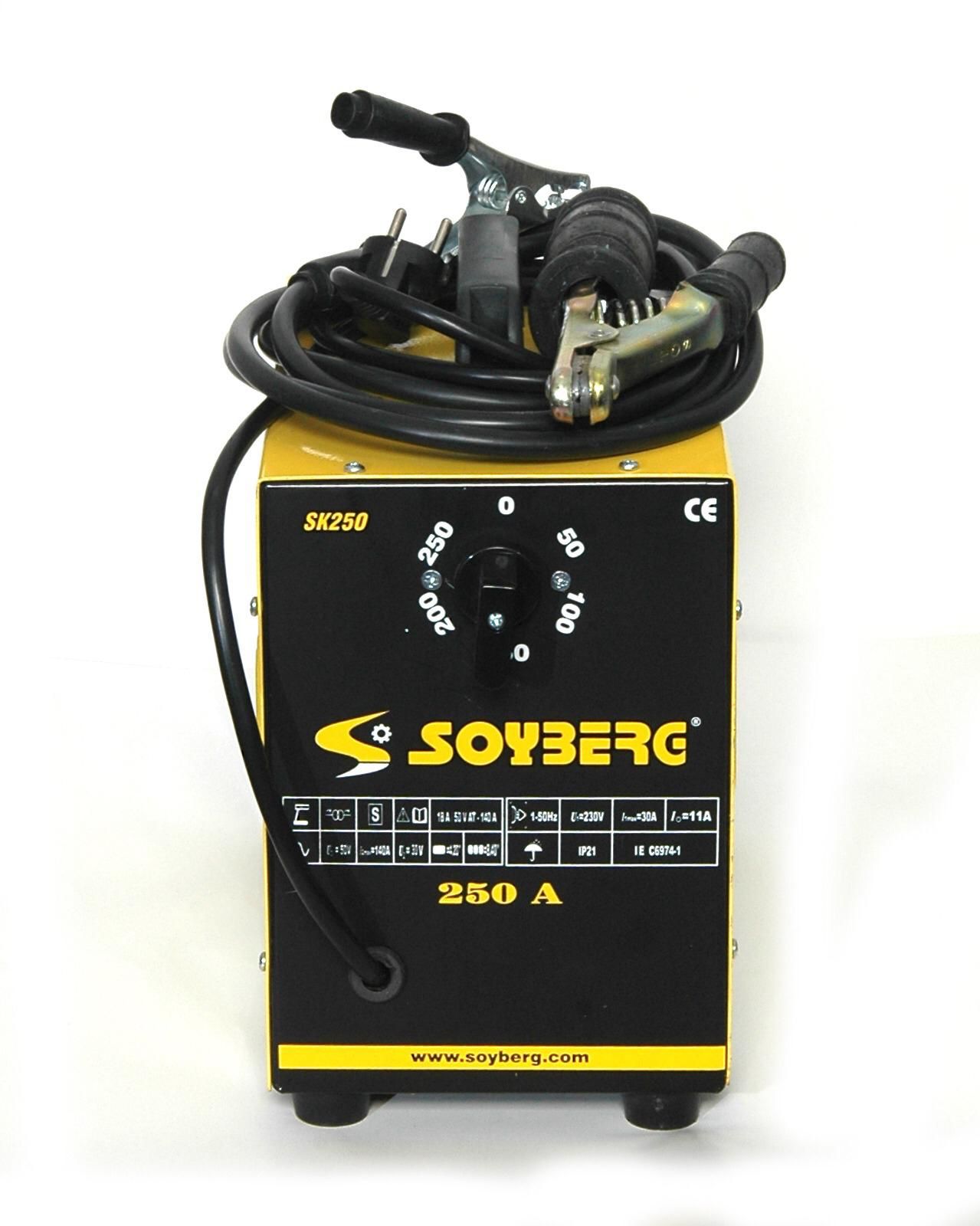 SOYBERG 250 N ARK KAYNAK MAKİNESİ 5 KADEMELİ