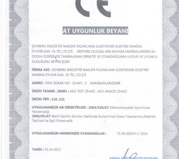 CE Belgesi