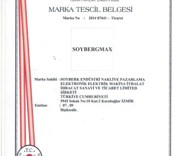 Marka Tescil Belgesi